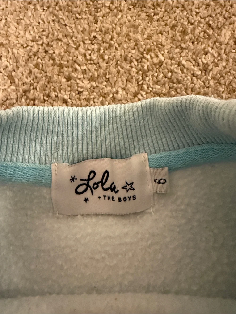 Lola and The Boys Girls Sweatshirt Size 6